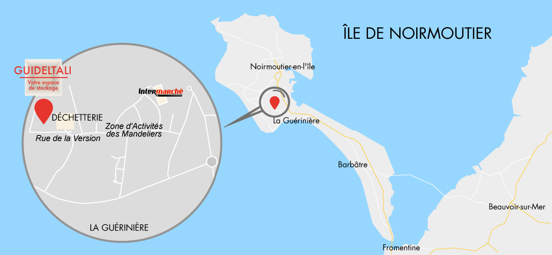 Guideltali plan d’accès